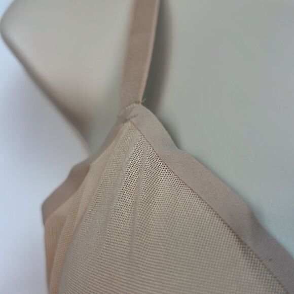 Aerie Smoothez nude Balconette mesh unlined bra NWT - Picture 5 of 10